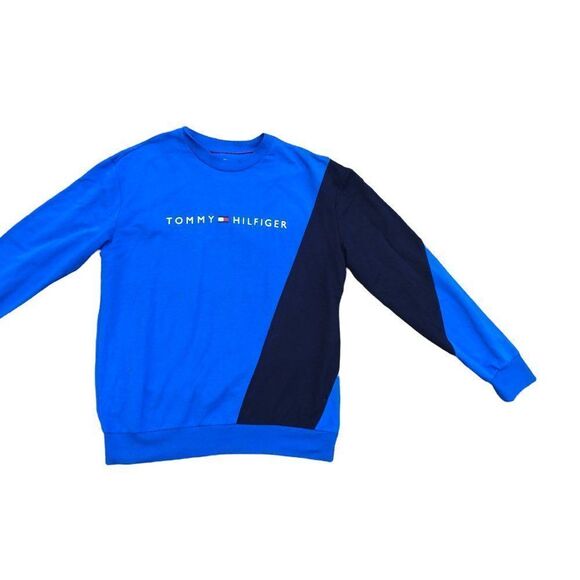 TOMMY Hilfiger Sweater Large Blue - Picture 2 of 3